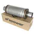 aFe muffler installed view