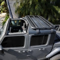 Go Rhino roof rack installed view