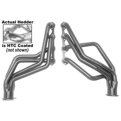 Hedman Hedders silver headers