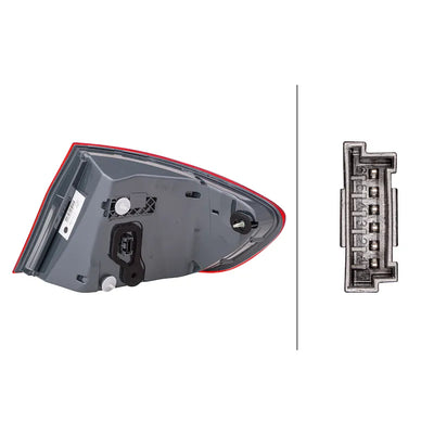 Hella tail light