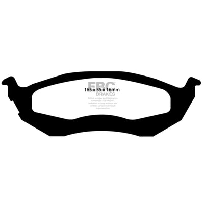 EBC red auto part