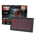 K&N Engineering air filter installed view