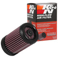 K&N Engineering air filter installed view