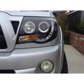 SPYDER headlights close-up