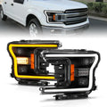 ANZO black headlights