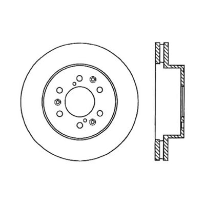 Stoptech silver auto part