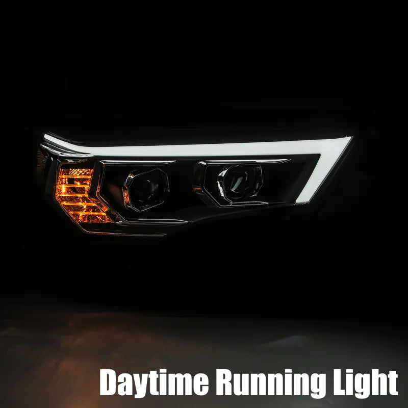 AlphaRex black headlights