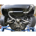 aFe cat-back exhaust detail