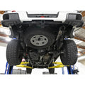 aFe cat-back exhaust detail