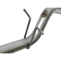 aFe cat-back exhaust installed view