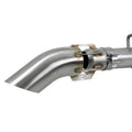 aFe cat-back exhaust detail