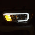 ANZO headlights close-up