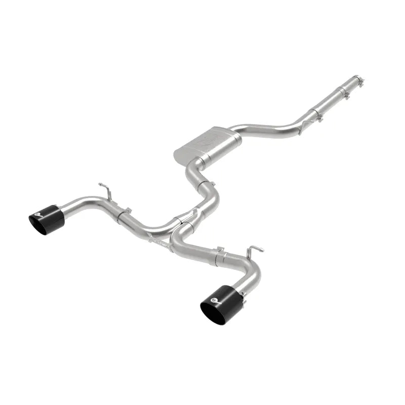 aFe black cat-back exhaust