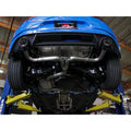 aFe cat-back exhaust installed view