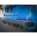 aFe cat-back exhaust detail
