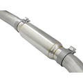 aFe cat-back exhaust close-up