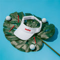 LTS HOLLEY EMBROIDERED VISOR - WHITE