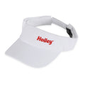 LTS HOLLEY EMBROIDERED VISOR - WHITE