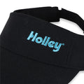 LTS HOLLEY EMBROIDERED VISOR - BLACK