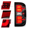 ANZO tail light installed view