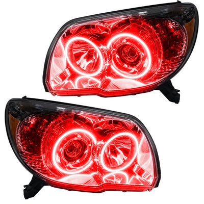 Oracle Lighting red headlights