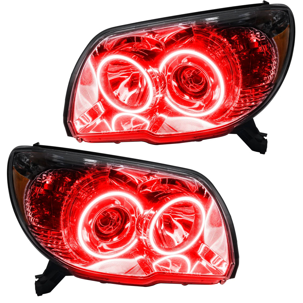 Oracle Lighting red headlights