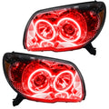 Oracle Lighting red headlights