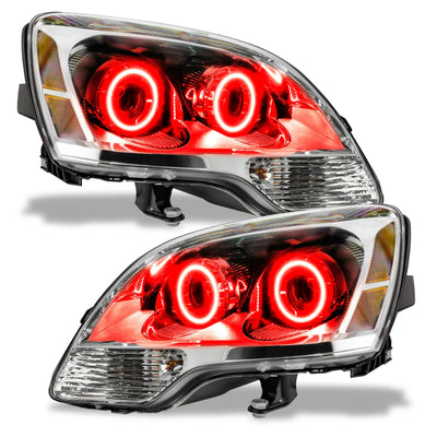 Oracle Lighting red headlights