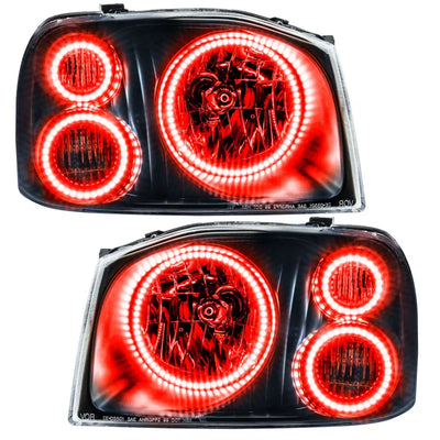 Oracle Lighting red headlights