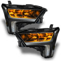 Oracle Lighting headlights close-up