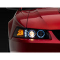 Raxiom black headlights