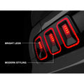 Raxiom tail light close-up