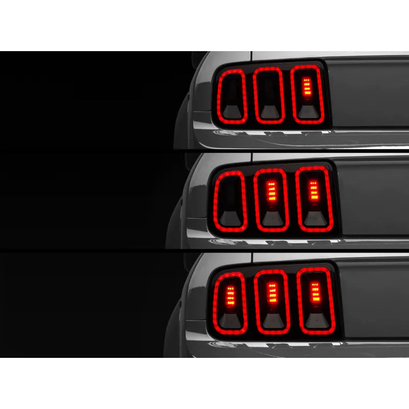 Raxiom black tail light