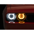 Raxiom headlights close-up