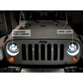 Raxiom headlights close-up