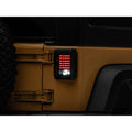 Raxiom tail light close-up