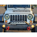Raxiom headlights close-up