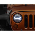 Raxiom headlights close-up