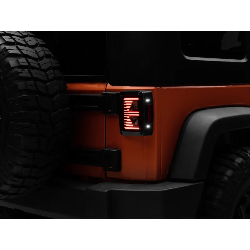 Raxiom black tail light