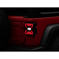 Raxiom tail light close-up