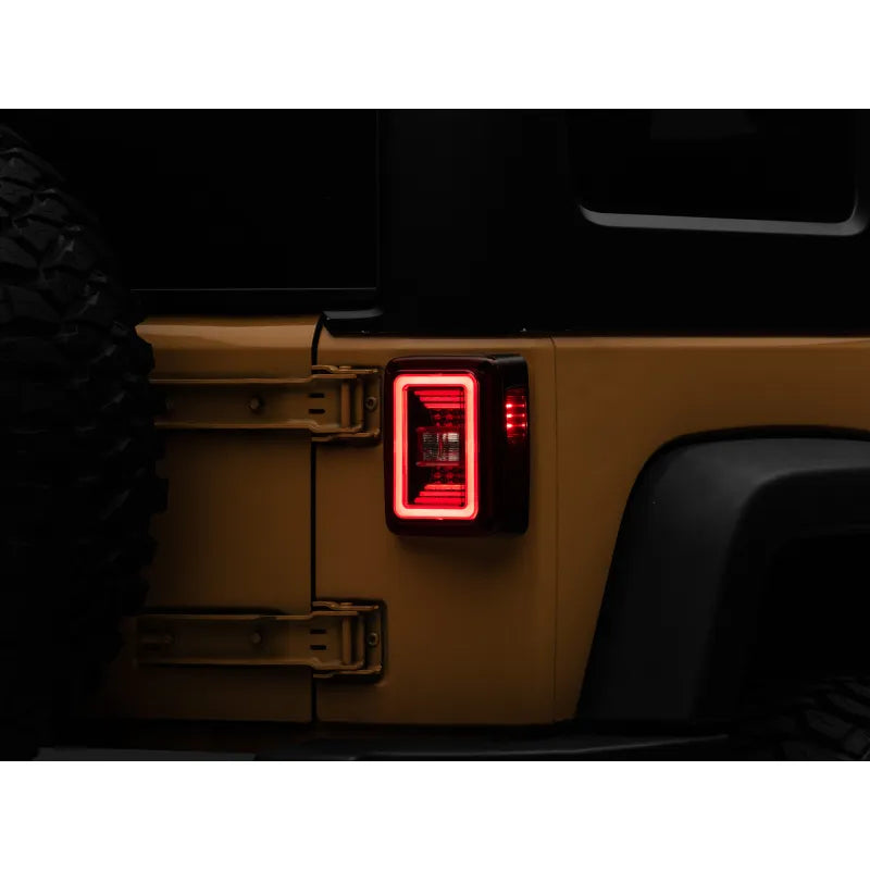 Raxiom black tail light