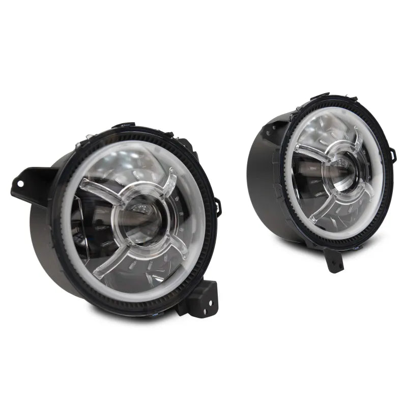 Raxiom black headlights