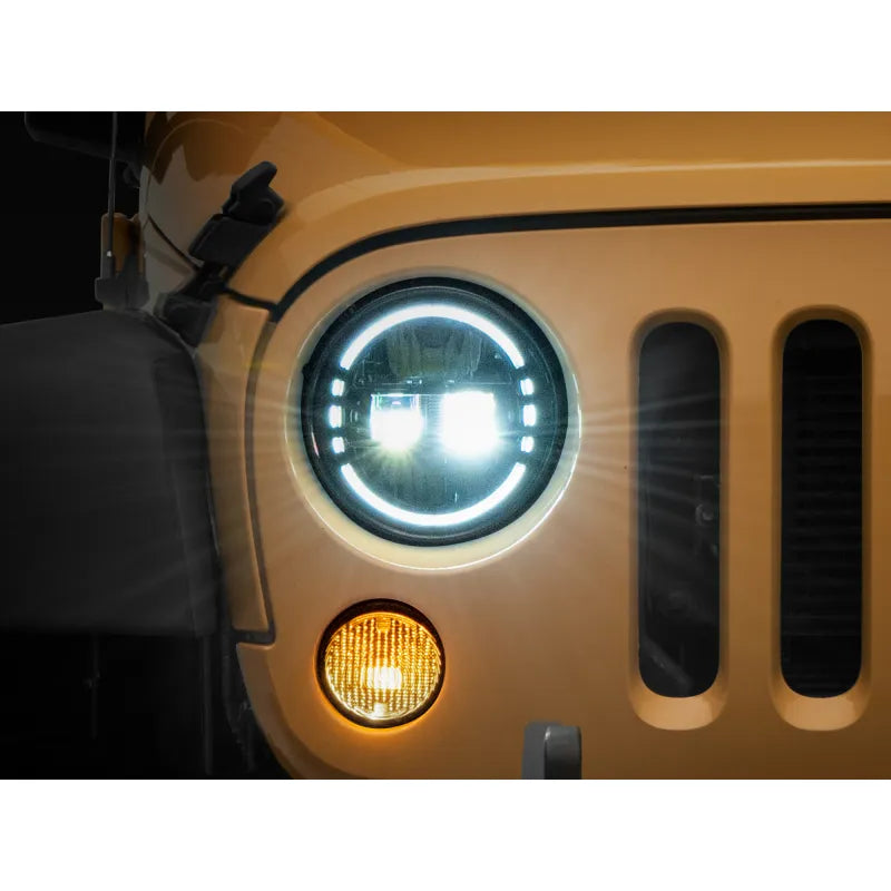 Raxiom black headlights