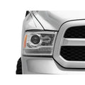 Raxiom headlights close-up