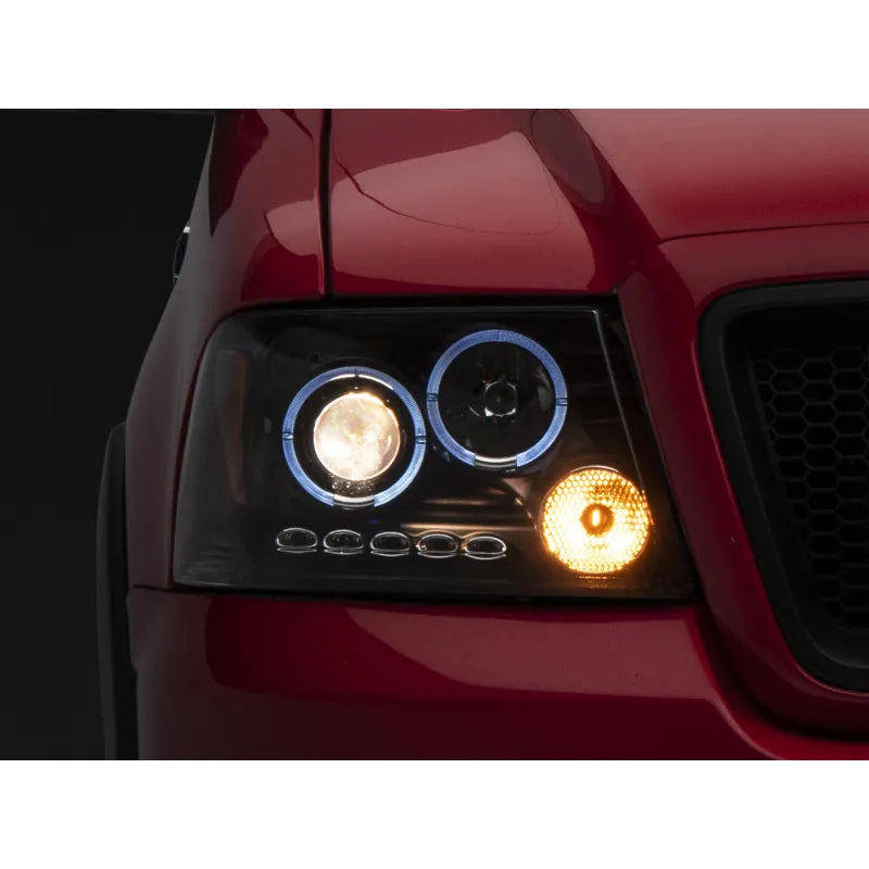 Raxiom black headlights
