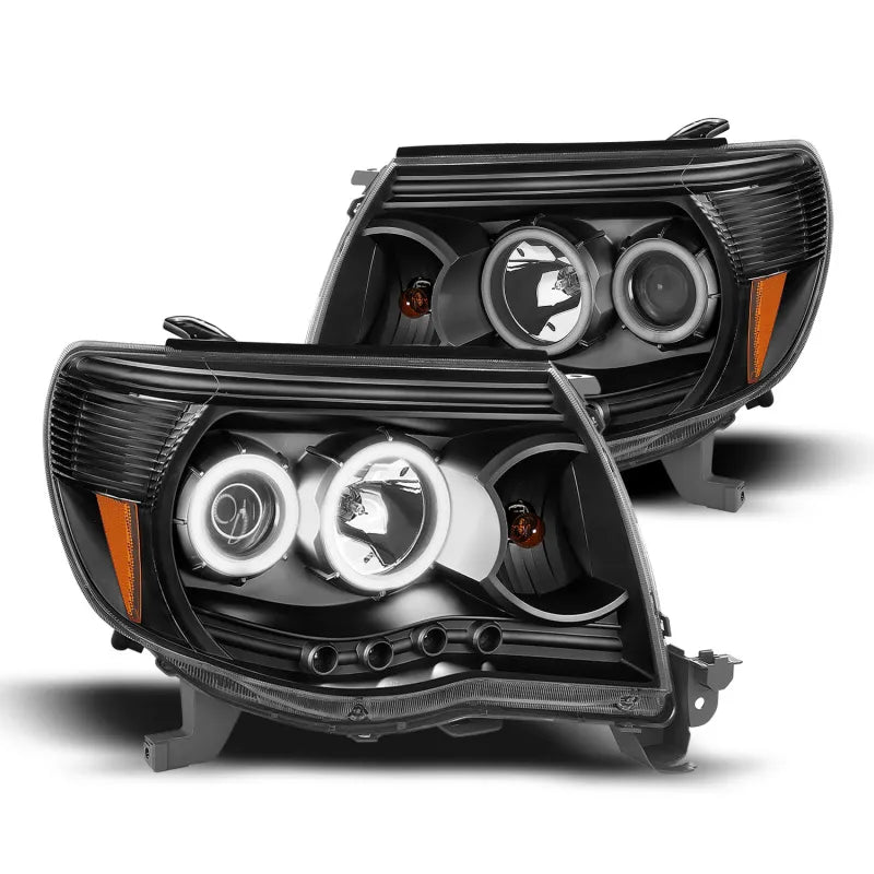 Raxiom black headlights