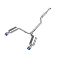 aFe cat-back exhaust blue tips