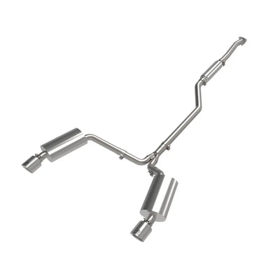 aFe cat-back exhaust polished tips
