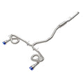 aFe cat-back exhaust blue tips