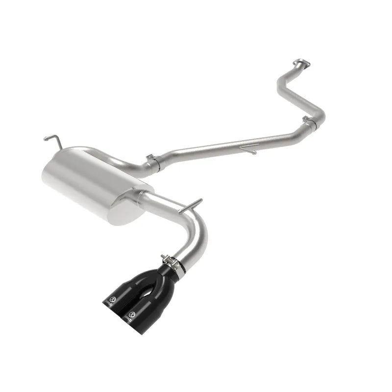 aFe black cat-back exhaust